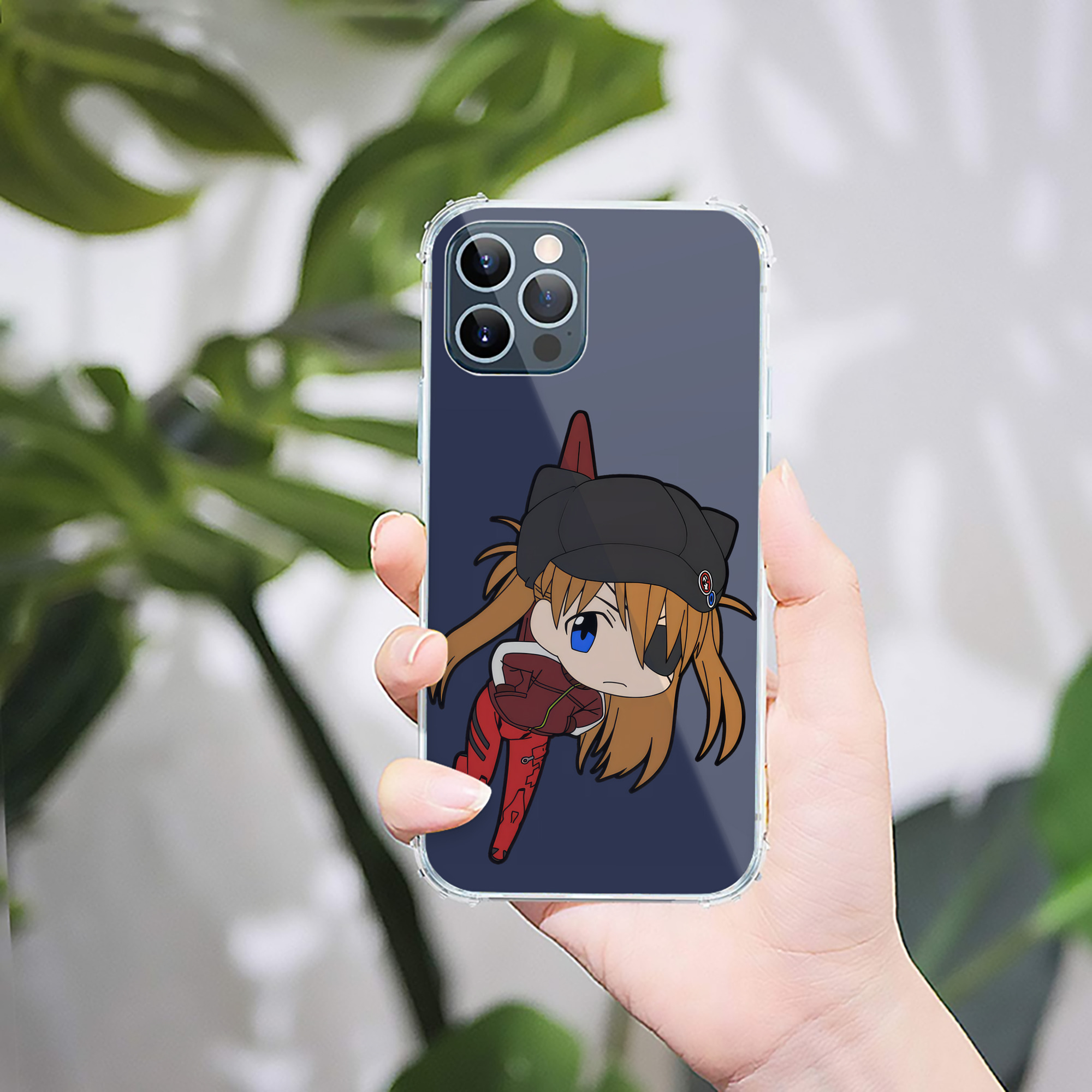 （画像用） EVA 新世紀エヴァンゲリオン 【iPhone 12シリーズ対応】透明スマホケース（クリアソフトケース）